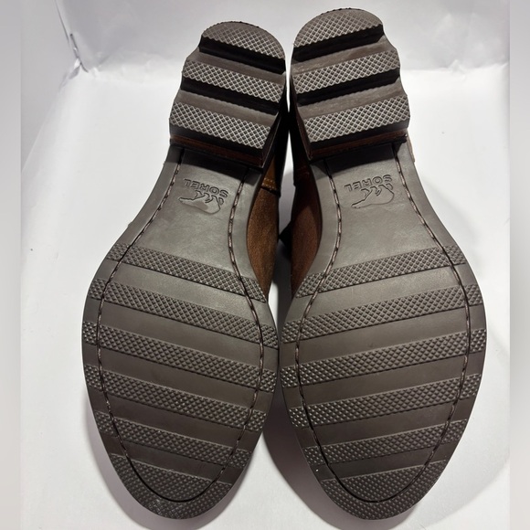 Women’s 8.5 brown Sorel ankle leather boots - Picture 5 of 6